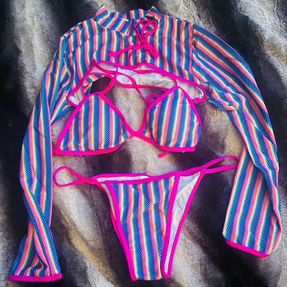 3 piece bikini